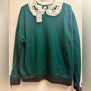 Disney Haunted Mansion Bat Collar Sweater | Sold Out | NWT